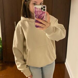 Cozy Zara Cream Women's Hoodie